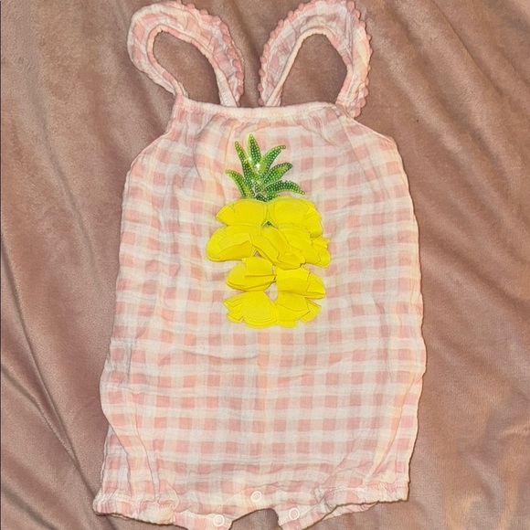 Pineapple Baby Romper - Picture 2 of 7